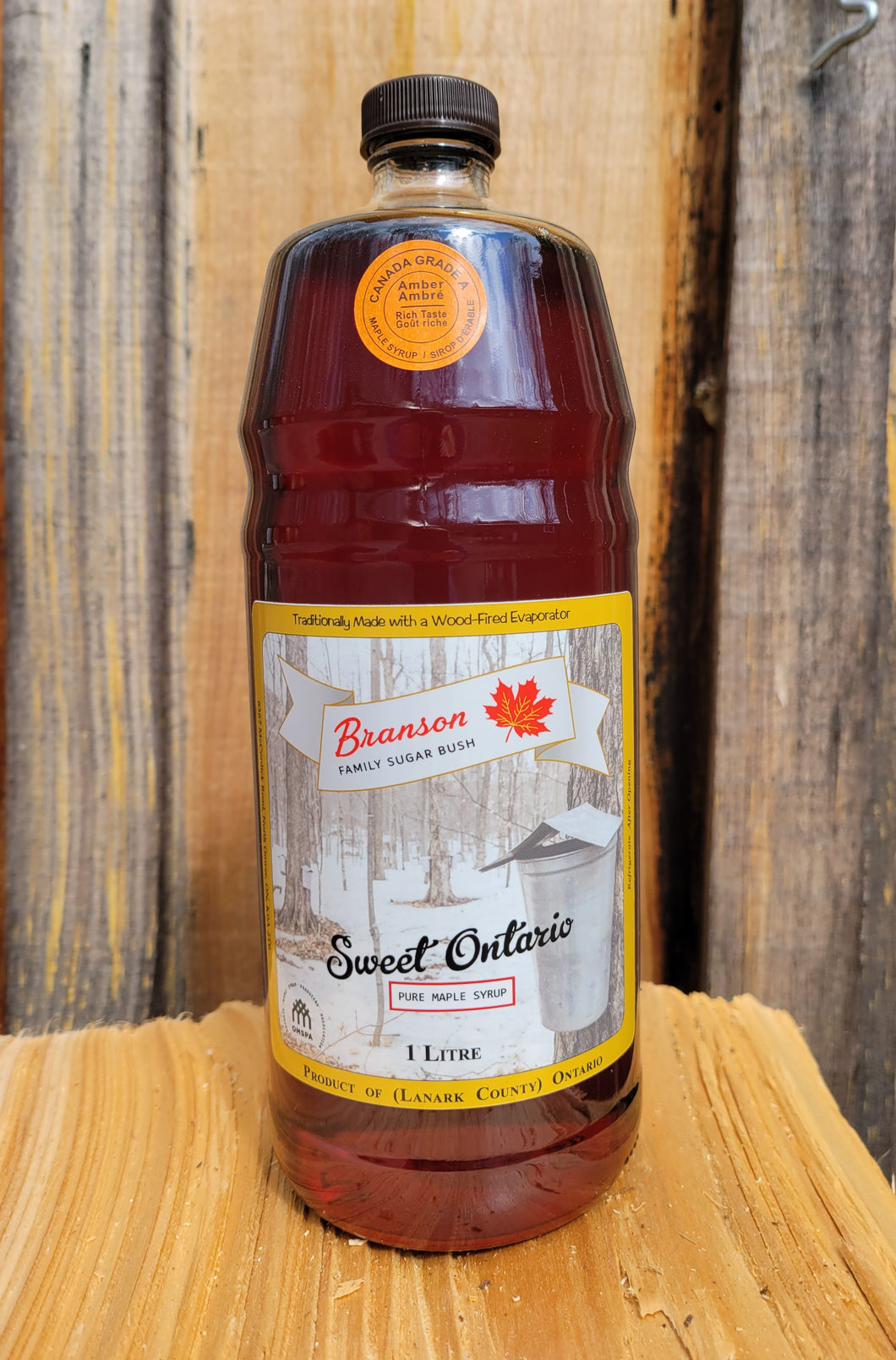 100% Pure Maple Syrup - 1 Litre (Case of 12)